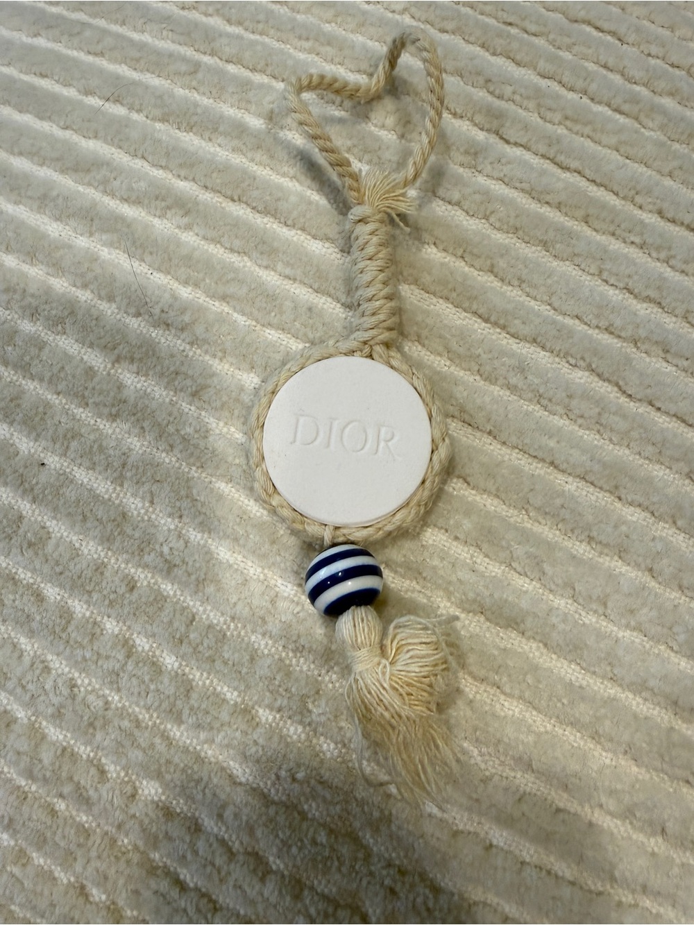 Authentic Christian Dior Perfumable Ceramic Bag Charm VIP Gift - NEW - Picture 4 of 6